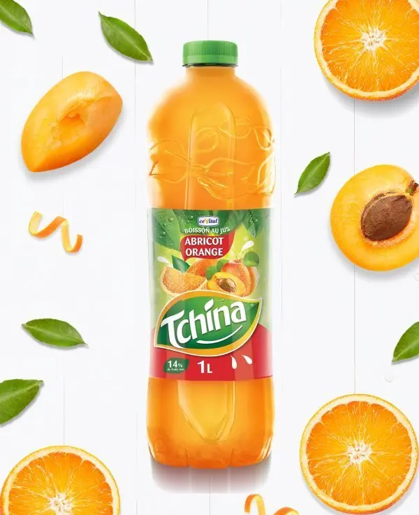 TCHINA Orange Abricot 1L