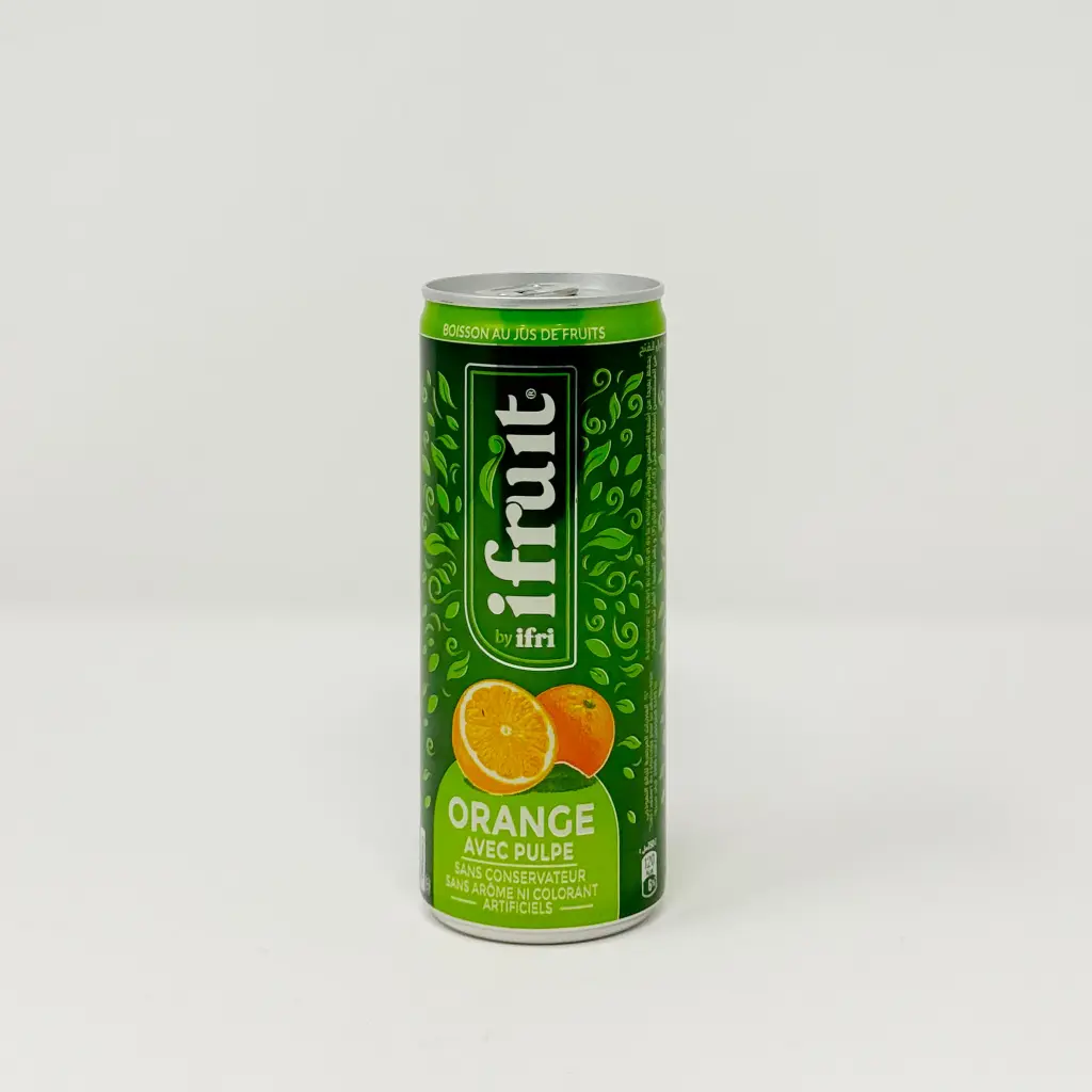 IFRUIT orange-avec-pulpe Cannette 25cl