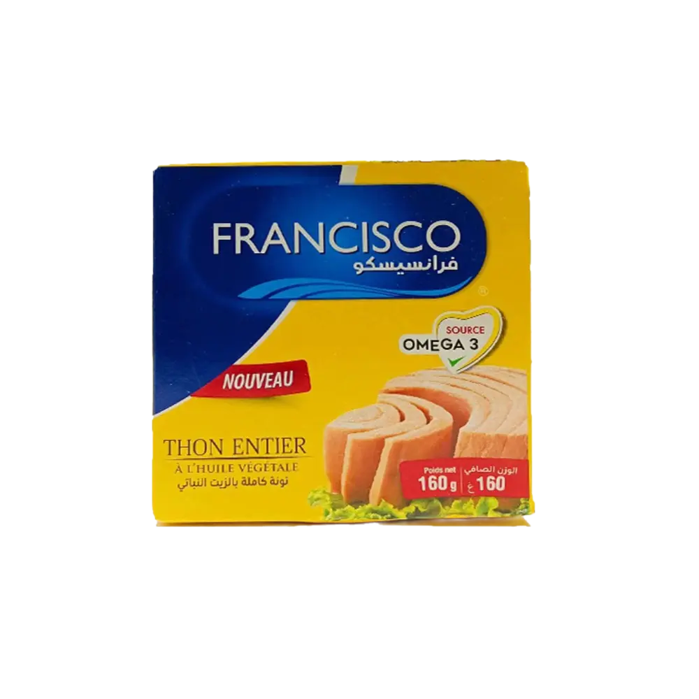 Thon À L’huile Végétale 160g