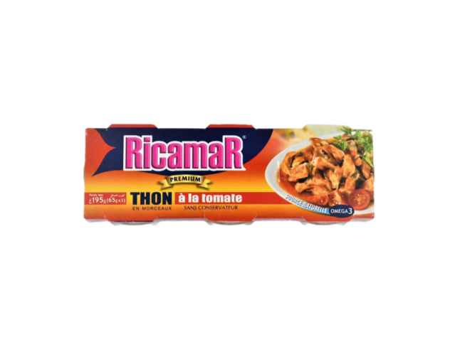 Premium Thon a la tomate 65g x3