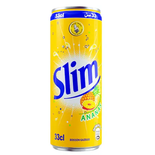 Hamoud boualem Slim Cannette ananas 33cl