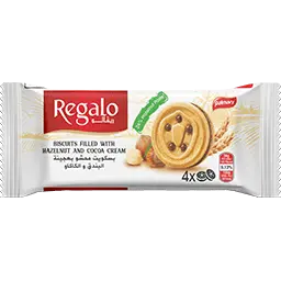 Biscuit crème de noisette et cacahouète 4x