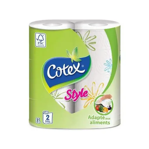 Essuie tout Style 2pcs (adapté au alliments)