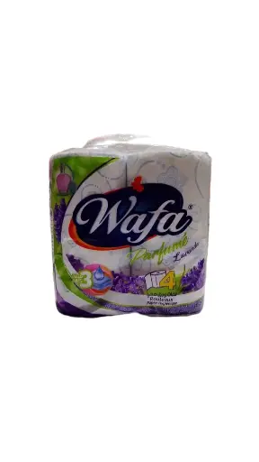 Papier hygiénique wafa 04 rlx parfume lavande (03 plis)