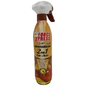 Dépoussiérant 2 En 1 Cuir et Bois 500ml